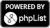 powered by phpList 3.5.8, © phpList ltd